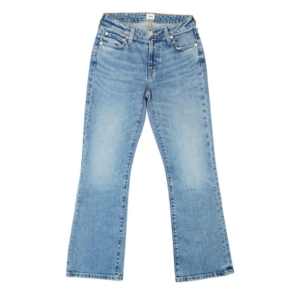 EDWIN Lark Ankle Bootcut Jeans Women 26 USA Stretch Denim Anthropologie